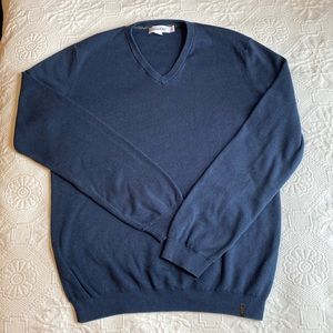 Calvin Klein mens V-neck sweater.